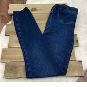 SPANX High WaistedTwilight Rinse Jean-ish Ankle Leggings